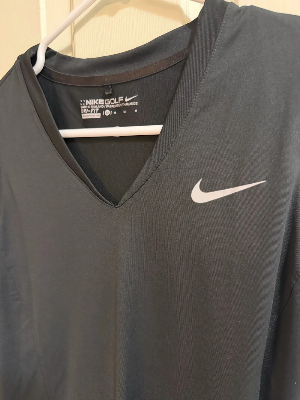 Nike Women’s Black Dri-FIT Sleeveless Golf Tank | M